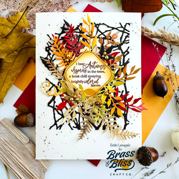 5832-02D Fall Foliage Die